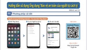 Hướng dẫn sử dụng Ứng dụng “Bảo vệ an toàn của người tự cách ly”
